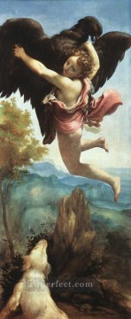 Ganymede Renaissance Mannerism Antonio da Correggio Oil Paintings